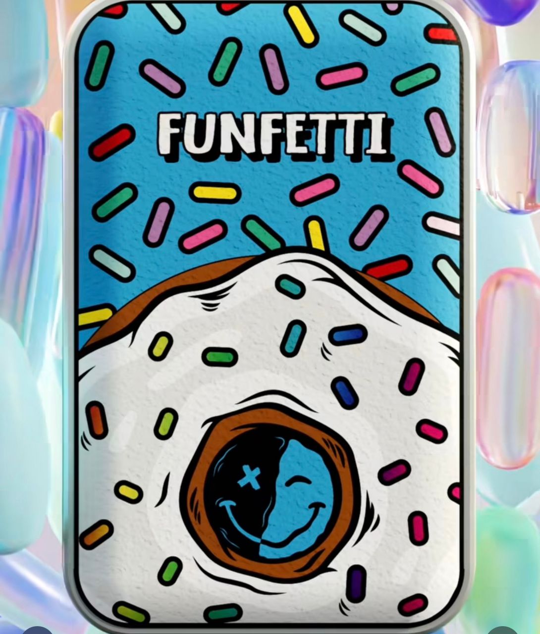 Funfetti Fryd Donuts Disposable